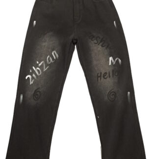 Sweat/Jeans Combination Pant J9