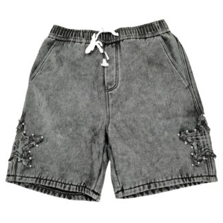 Sweat/Jeans Combination Shorts SH3