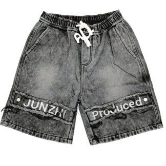 Sweat/Jeans Combination Shorts SH4