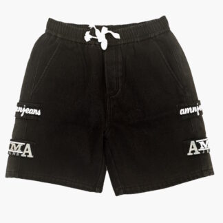 Sweat/Jeans Combination Shorts SH6