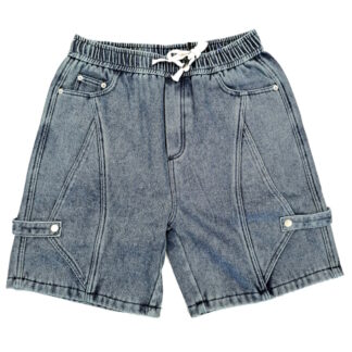 Sweat/Jeans Combination Shorts SH9