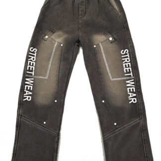 Sweat/Jeans Combination Pant J18